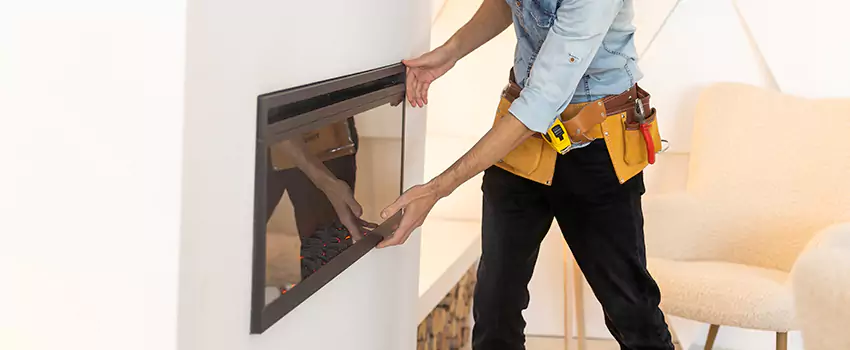 Metal Fireplace Installation in Hudson, Massachusetts