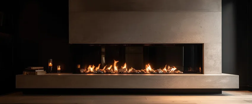Gas Fireplace Ember Bed Design Services in Hudson, Massachusetts