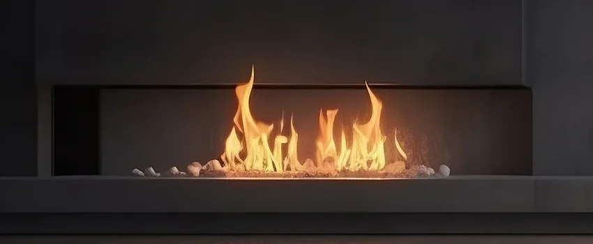 B-Vent Gas Fireplace Installation in Hudson, MA
