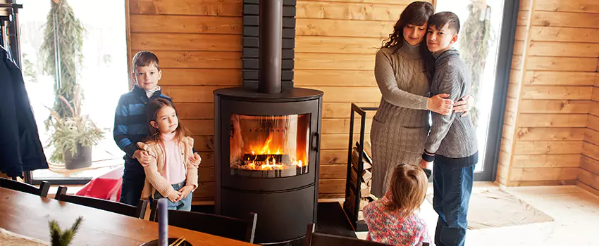 Morso Cast Iron Fireplace Insert Installation in Hudson, Massachusetts