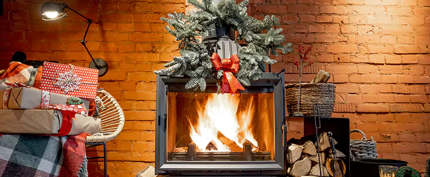 Travis Industries Linear Gas Fireplace Installation in Hudson, Massachusetts