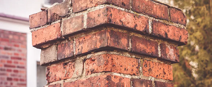 Cracked Chimney Bricks Repair Cost in Hudson, Massachusetts