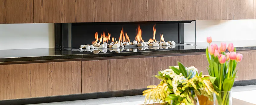 Double-height Fireplace Design Refurbishment in Hudson, Massachusetts
